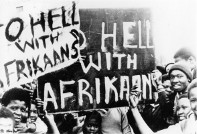 ‘To Hell with Afrikaans’
