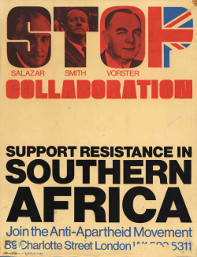 The Anti-Apartheid Movement campaigned against the ‘unholy alliance