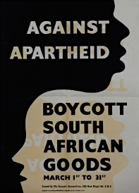 Poster for the March Month of Boycott