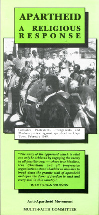 Leaflet on a religious response to apartheid