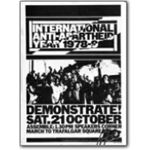 70s20. International Anti-Apartheid Year rally