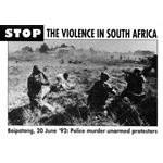 90s18. ‘Stop the Violence in South Africa’