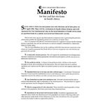 90s25. Manifesto for Free and Fair Elections