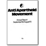 ar09. Annual Report, September 1969/August 1970