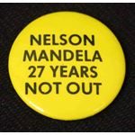 bdg36. Nelson Mandela 27 Years Not Out