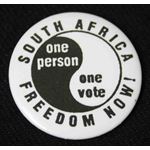 bdg39. South Africa Freedom Now! One Person One Vote