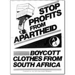 boy03. Boycott Clothes from South Africa