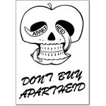 boy06. ‘Don’t Buy Apartheid’ postcard