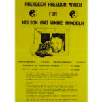 lgs92. Aberdeen march for Nelson and Winnie Mandela