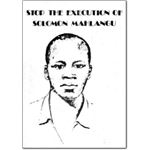 hgs02. ‘Stop the Execution of Solomon Mahlangu