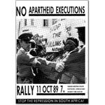 hgs21. ‘No Apartheid Executions’ rally