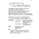 Lgs61. ‘Stop arms for apartheid’