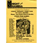 nam32. ‘A Night for Namibia’