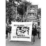 pic8728. Miners march in Nottingham
