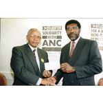 pic9307. Trade unions back ANC election fund