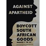 po001. Boycott South African Goods, March 1st to 31st
