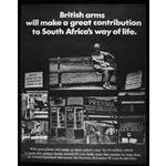 po012. ‘British arms will make a great contribution to South Africa’s way of life’