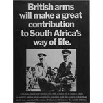 po013. ‘British arms will make a great contribution to South Africa’s way of life’