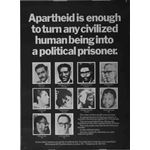 po014. ‘Apartheid is enough to turn any civilized human being into a political prisoner’