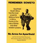 po029. Remember Soweto No Arms for Apartheid