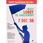 po108. ‘Free Namibia’ Lobby of Parliament