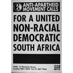 po126. For a United Democratic Non-racial South Africa