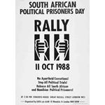 po151. South African Political Prisoners Day, 1988