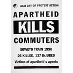 po154. ‘Apartheid Kills Commuters’