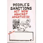 po160. ‘People’s Sanctions: Act Now Against Apartheid’
