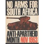 po186. ‘No Arms for Apartheid’
