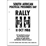 pri36. South African Political Prisoners Day, 1988