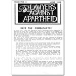 pro17. Lawyers Against Apartheid Bulletin 3