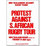 spo14. New Zealand rugby protest
