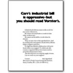 tu07. ‘Carr’s industrial bill is oppressive … ’