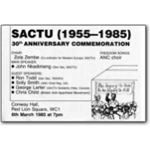 tu25. SACTU 30th anniversary meeting