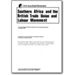 tu42. Southern Africa and the British Trade Union and Labour Movement