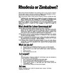 zim15. ‘Rhodesia or Zimbabwe?’